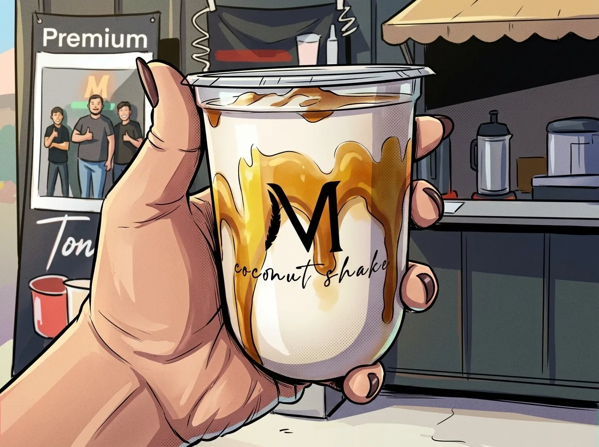 The growth of M Coconut Shake